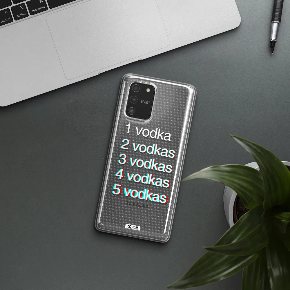 Vodka Samsung S10 Lite Clear TPU Case