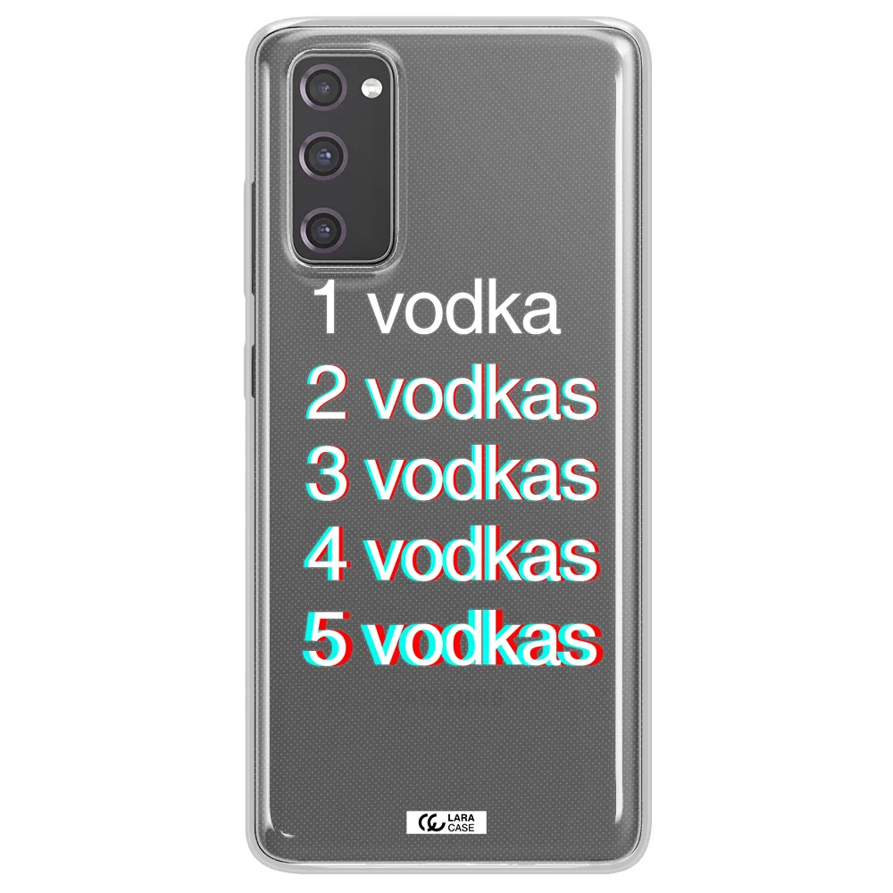 Vodka Samsung S20 Fe Clear TPU Case