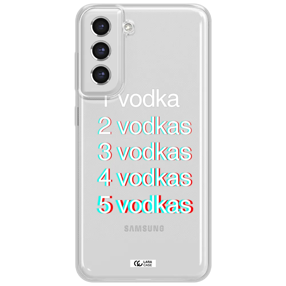 Vodka Samsung S21 Fe Clear Tpu Case