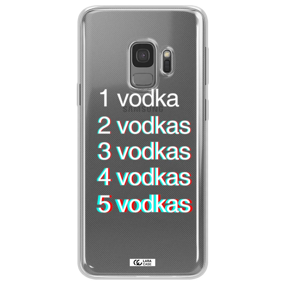 Vodka Samsung S9 Clear TPU Case