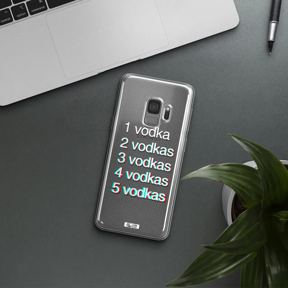 Vodka Samsung S9 Clear TPU Case
