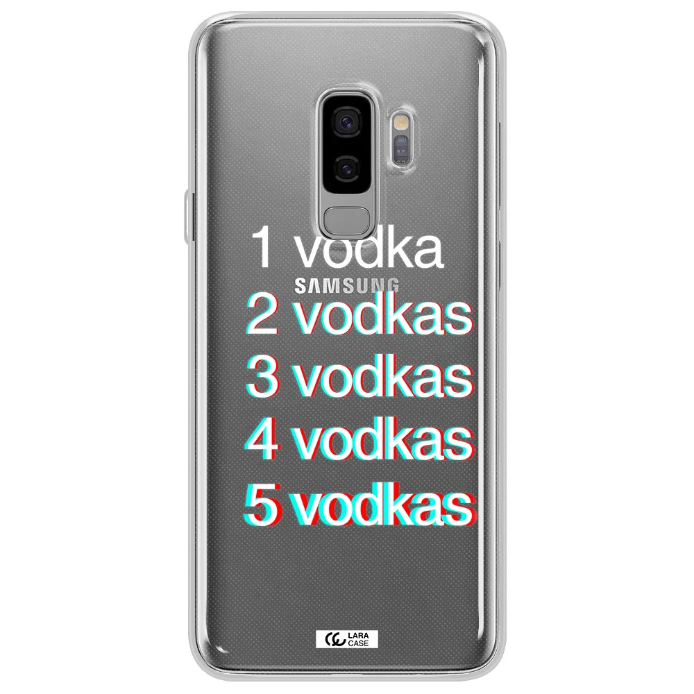 Vodka Samsung S9 Plus Clear TPU Case