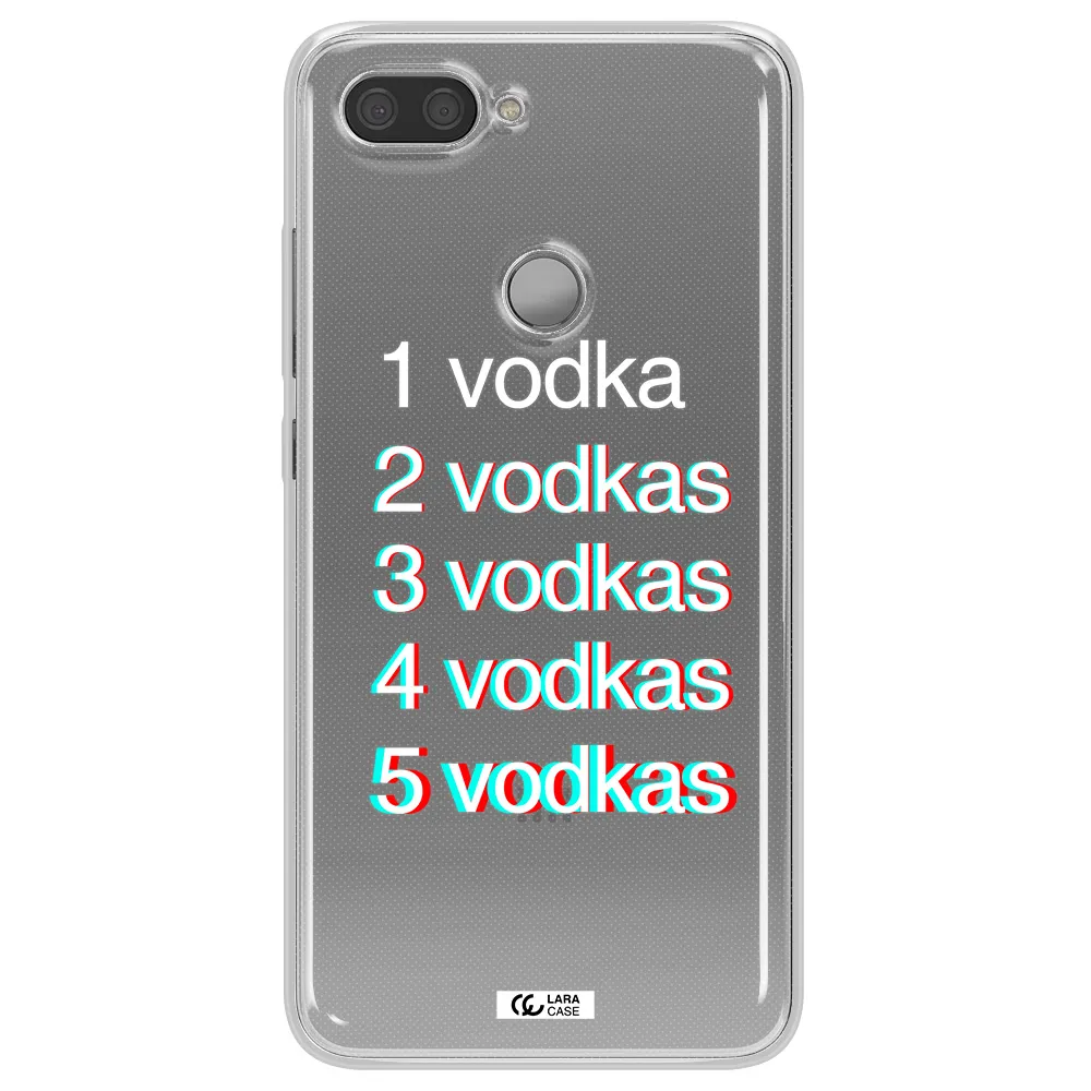 Vodka Xiaomi Mi 8 Lite Clear TPU Case