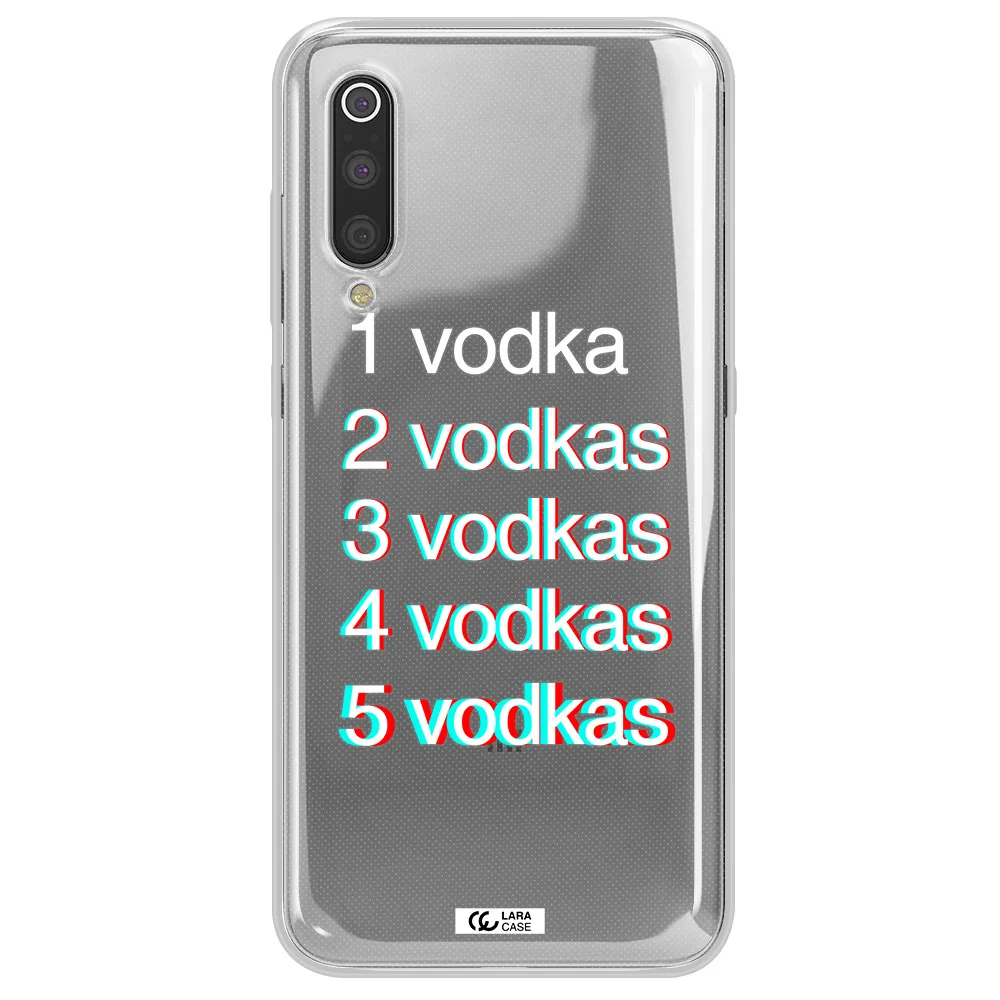 Vodka Xiaomi Mi 9 Clear TPU Case