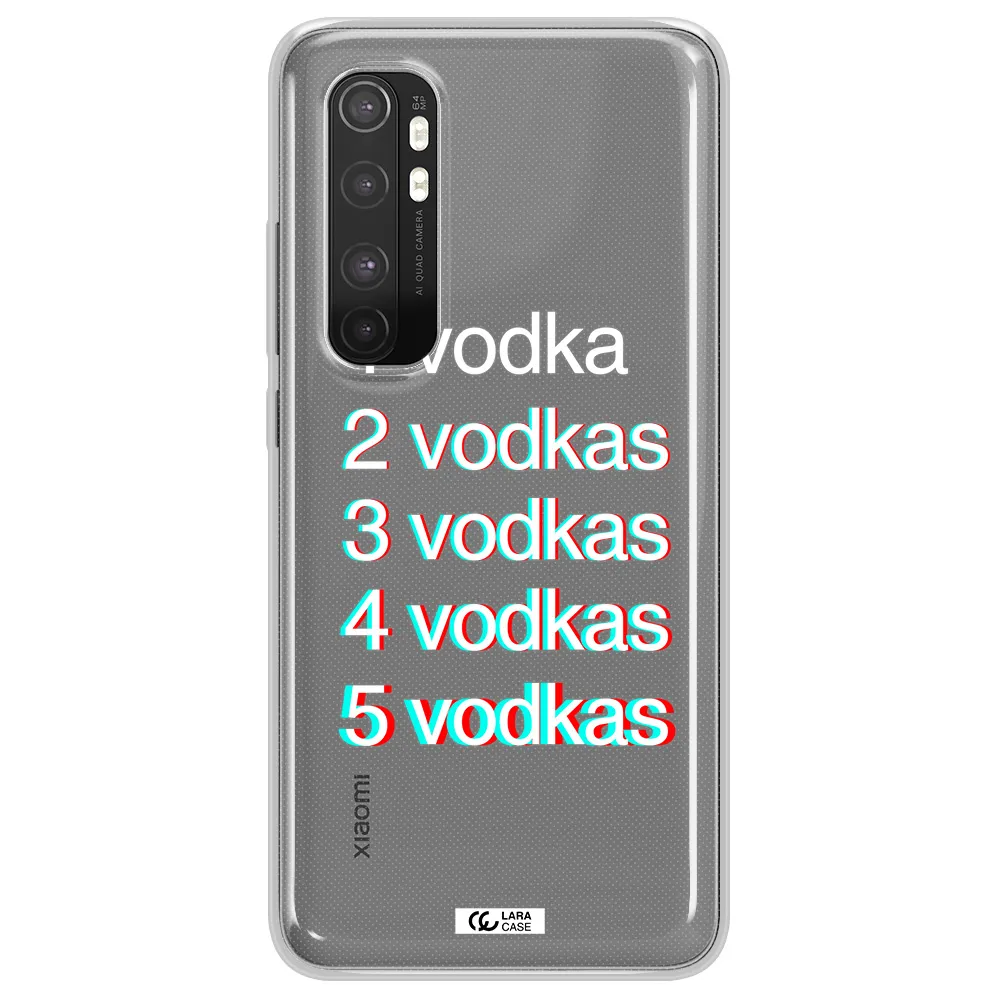 Vodka Xiaomi Mi Note 10 Lite Clear TPU Case