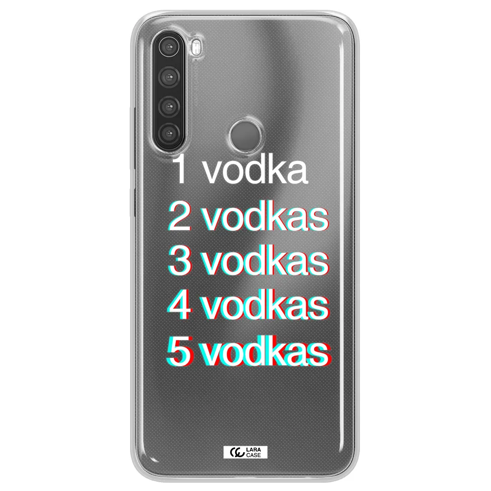 Vodka Xiaomi Note 8 Clear TPU Case