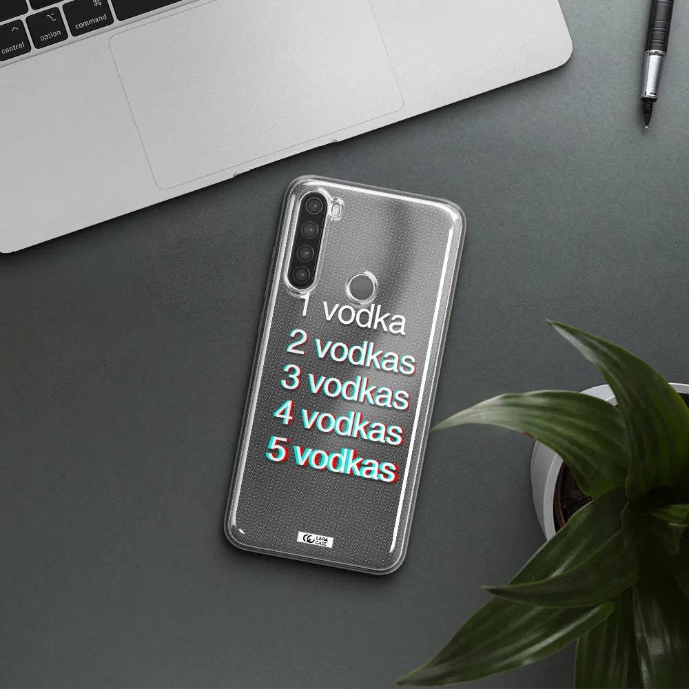 Vodka Xiaomi Note 8 Clear TPU Case