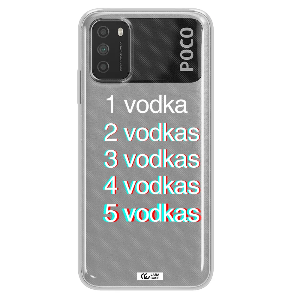 Vodka Xiaomi Poco M3 Clear TPU Case