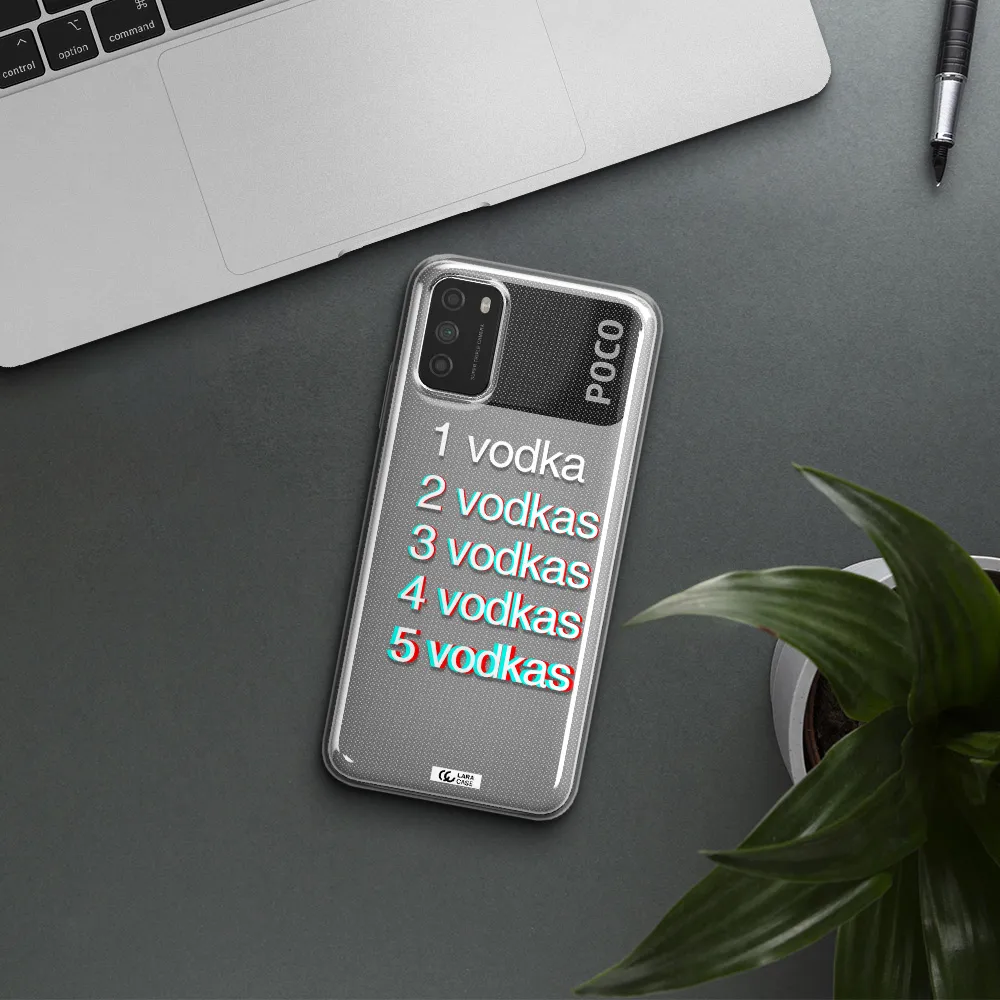 Vodka Xiaomi Poco M3 Clear TPU Case