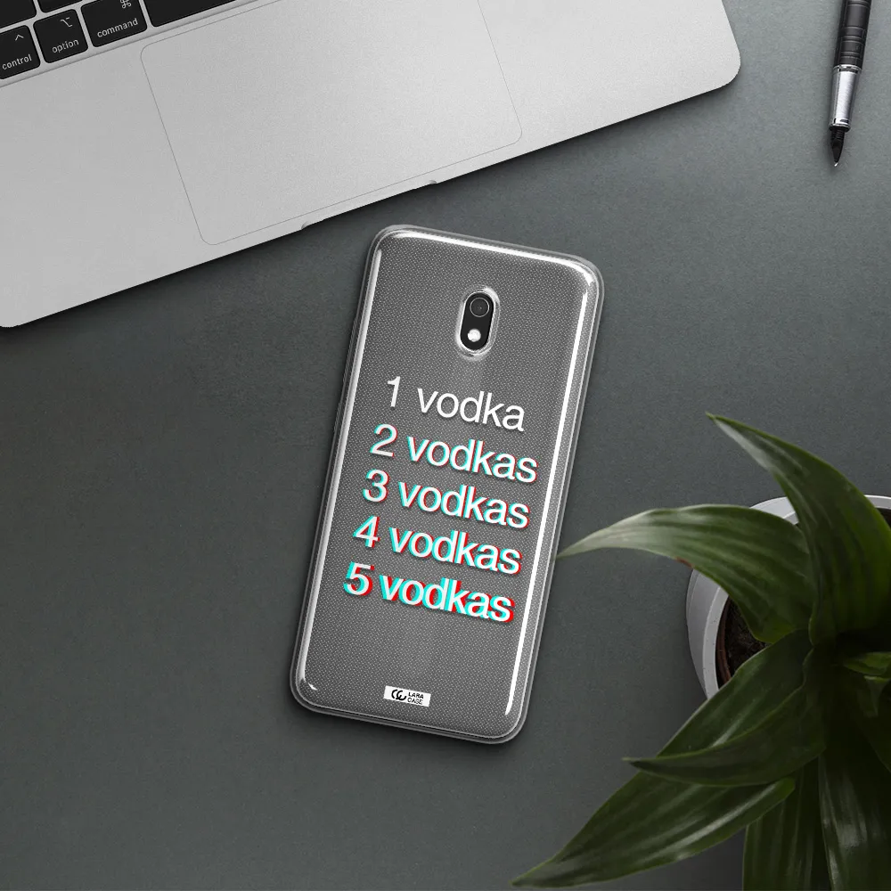Vodka Xiaomi Redmi 8A Clear TPU Case