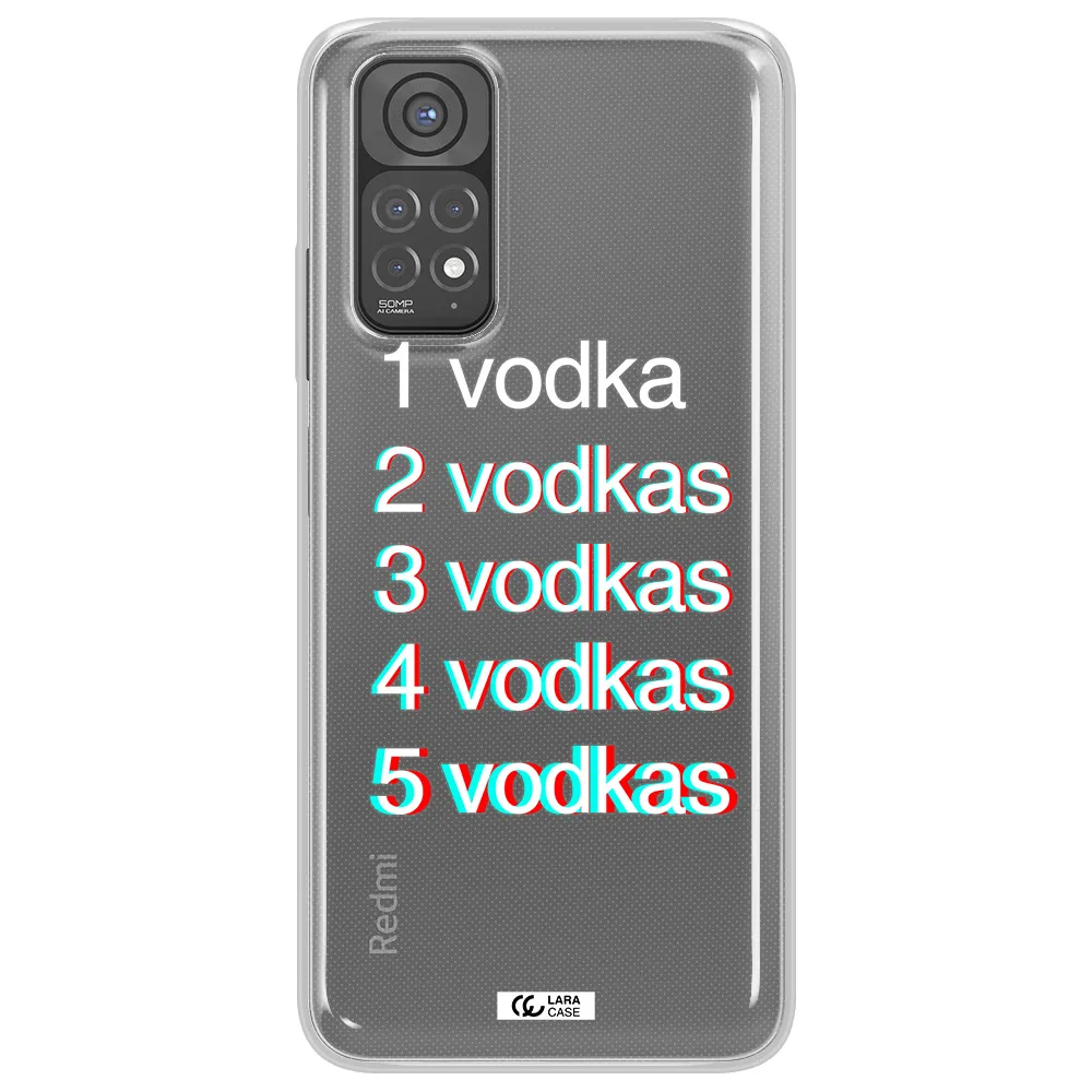Vodka Xiaomi Redmi Note 11 Clear TPU Case