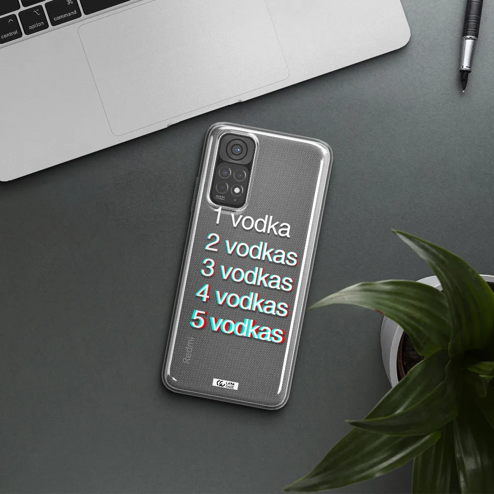 Vodka Xiaomi Redmi Note 11 Clear TPU Case