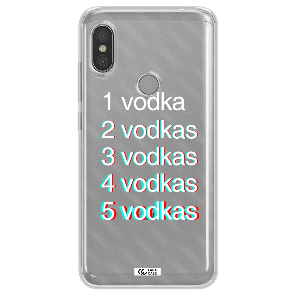 Vodka Xiaomi Redmi Note 6 Pro Clear TPU Case