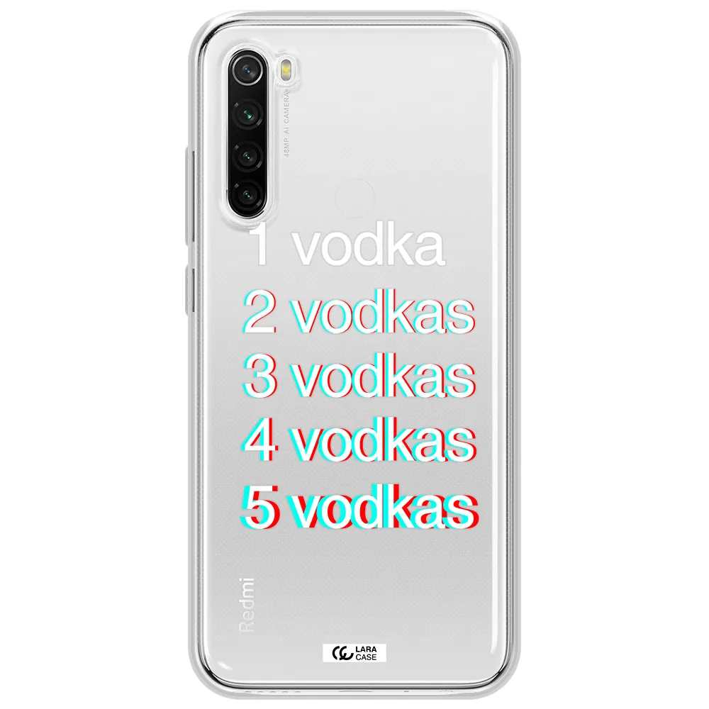 Vodka Xiaomi Redmi Note 8T Clear Tpu Case