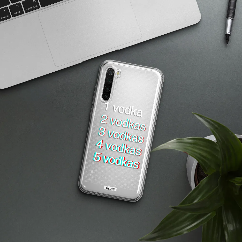 Vodka Xiaomi Redmi Note 8T Clear Tpu Case
