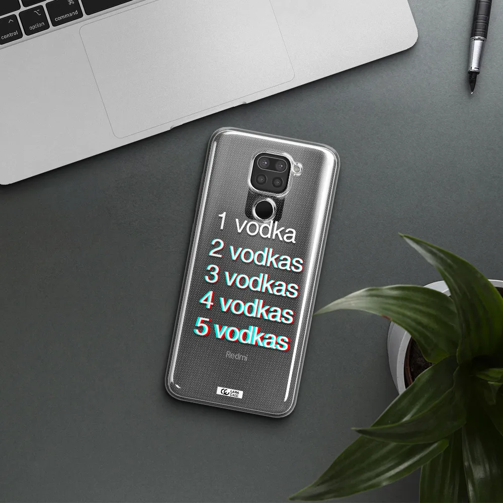 Vodka Xiaomi Redmi Note 9 Clear TPU Case