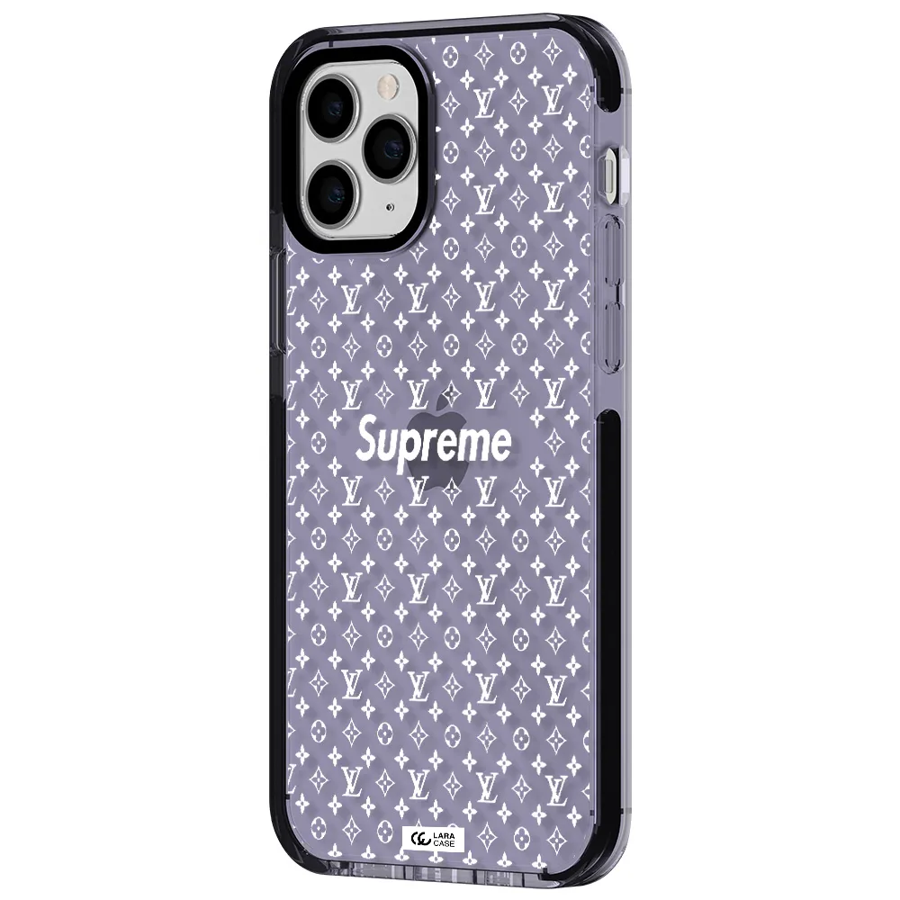 Supreme Center Apple iPhone 11 pro max impact Lilac Case