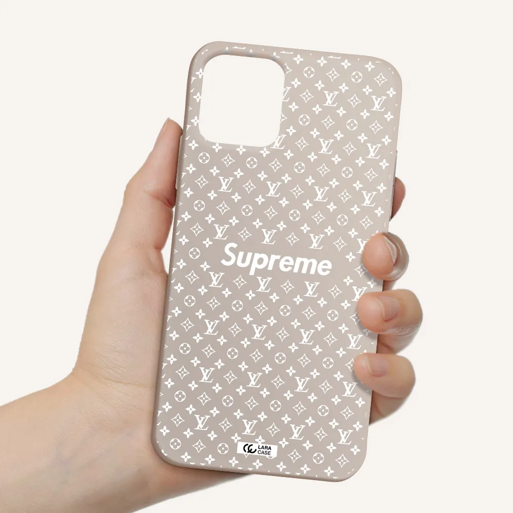 Supreme Center Apple iPhone 11 pro max Silicone Stone Case