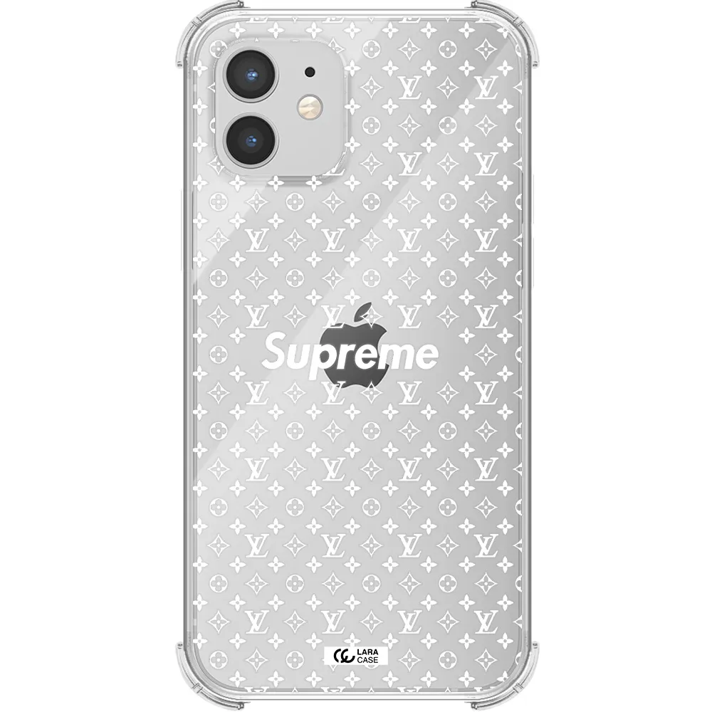 Supreme Center Apple iPhone 12 mini Clear PC Case