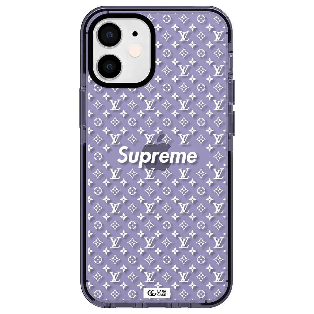 Supreme Center Apple iPhone 12 mini impact Lilac Case