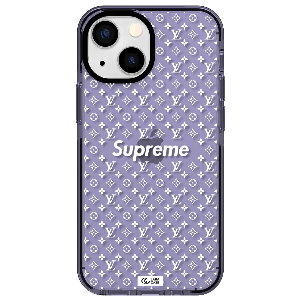 Supreme Center Apple iPhone 13 mini impact Lilac Case