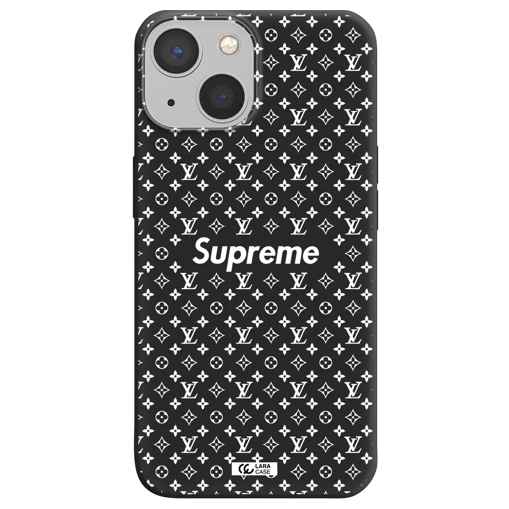 Supreme Center Apple iPhone 13 mini Silicone black Case