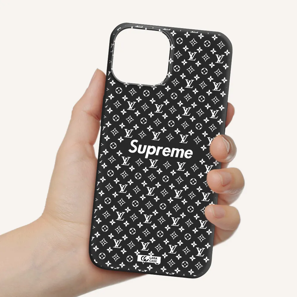 Supreme Center Apple iPhone 13 mini Silicone black Case