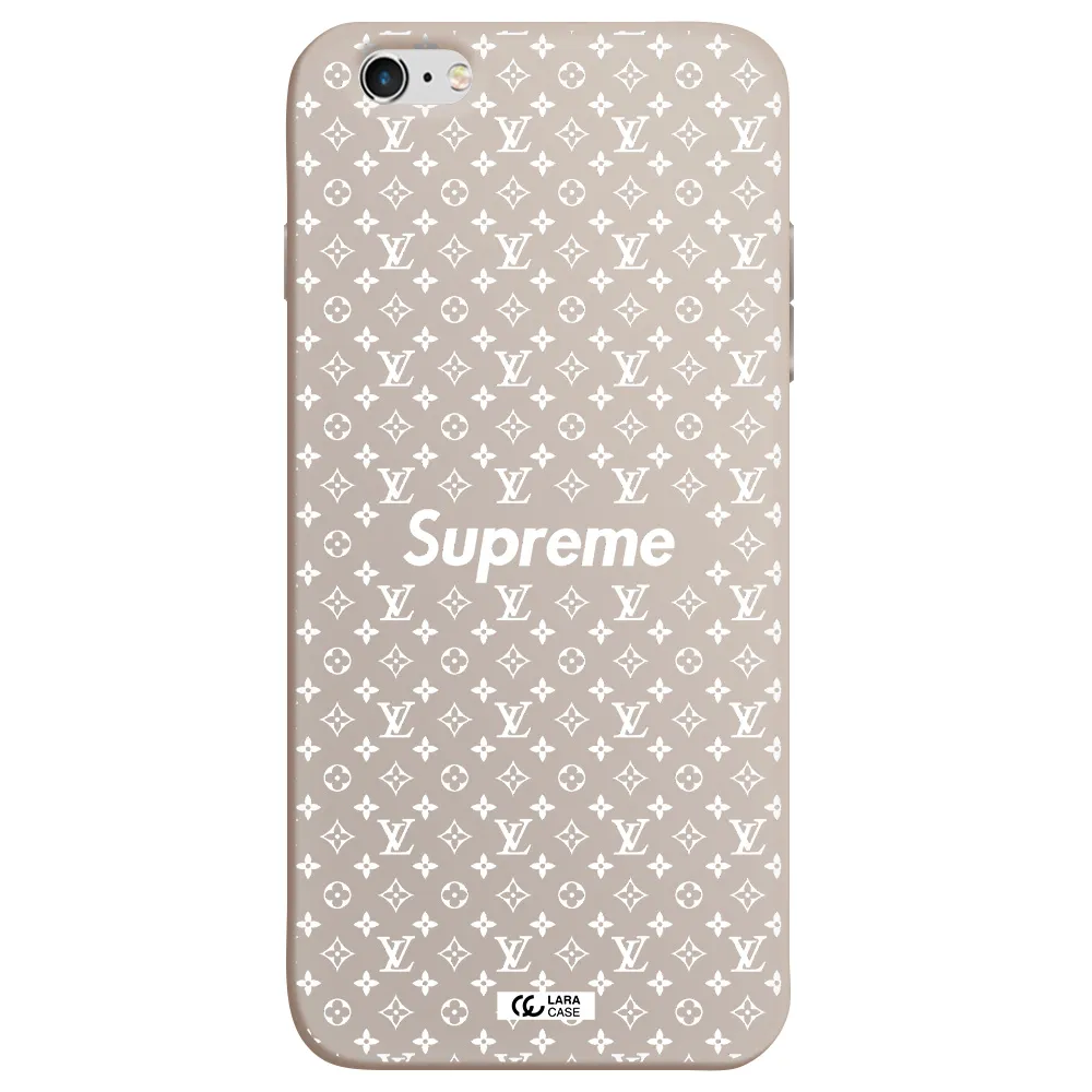 Supreme Center Apple iPhone 6 s plus Silicone Stone Case