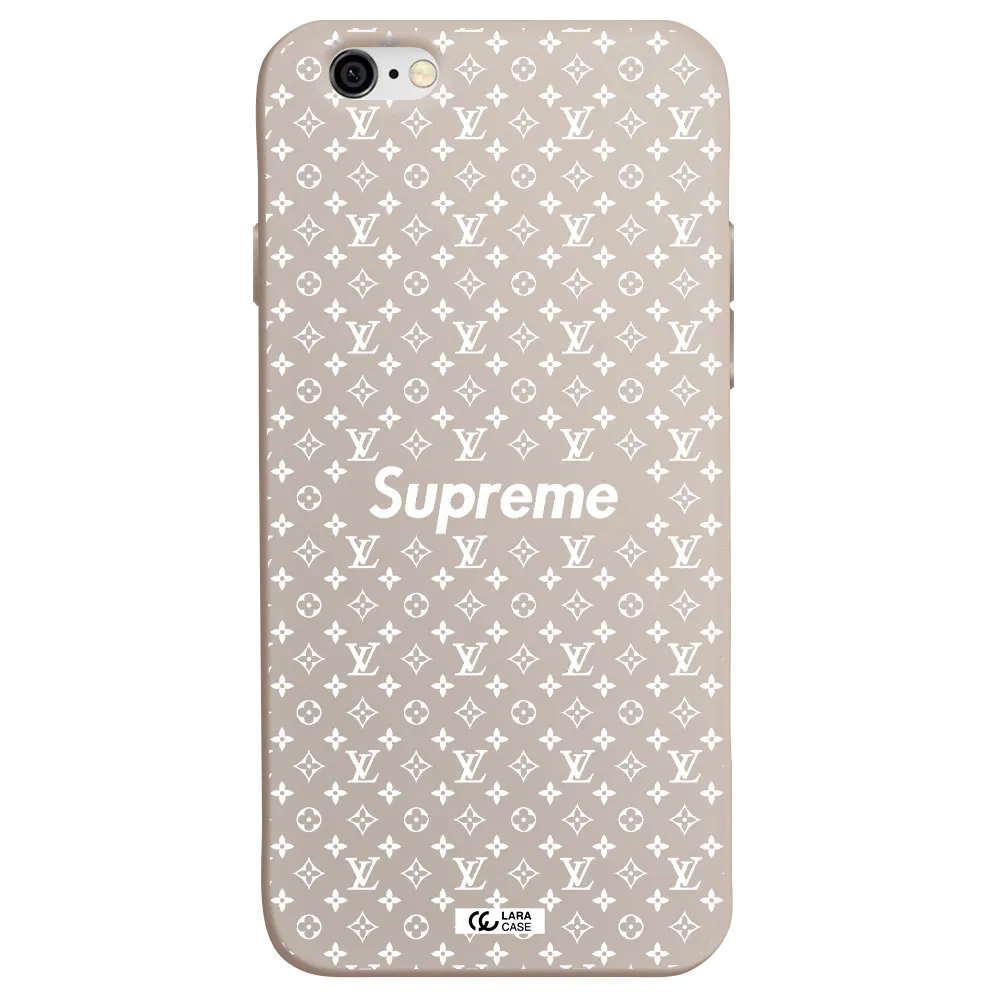 Supreme Center Apple iPhone 6 Silicone Stone Case