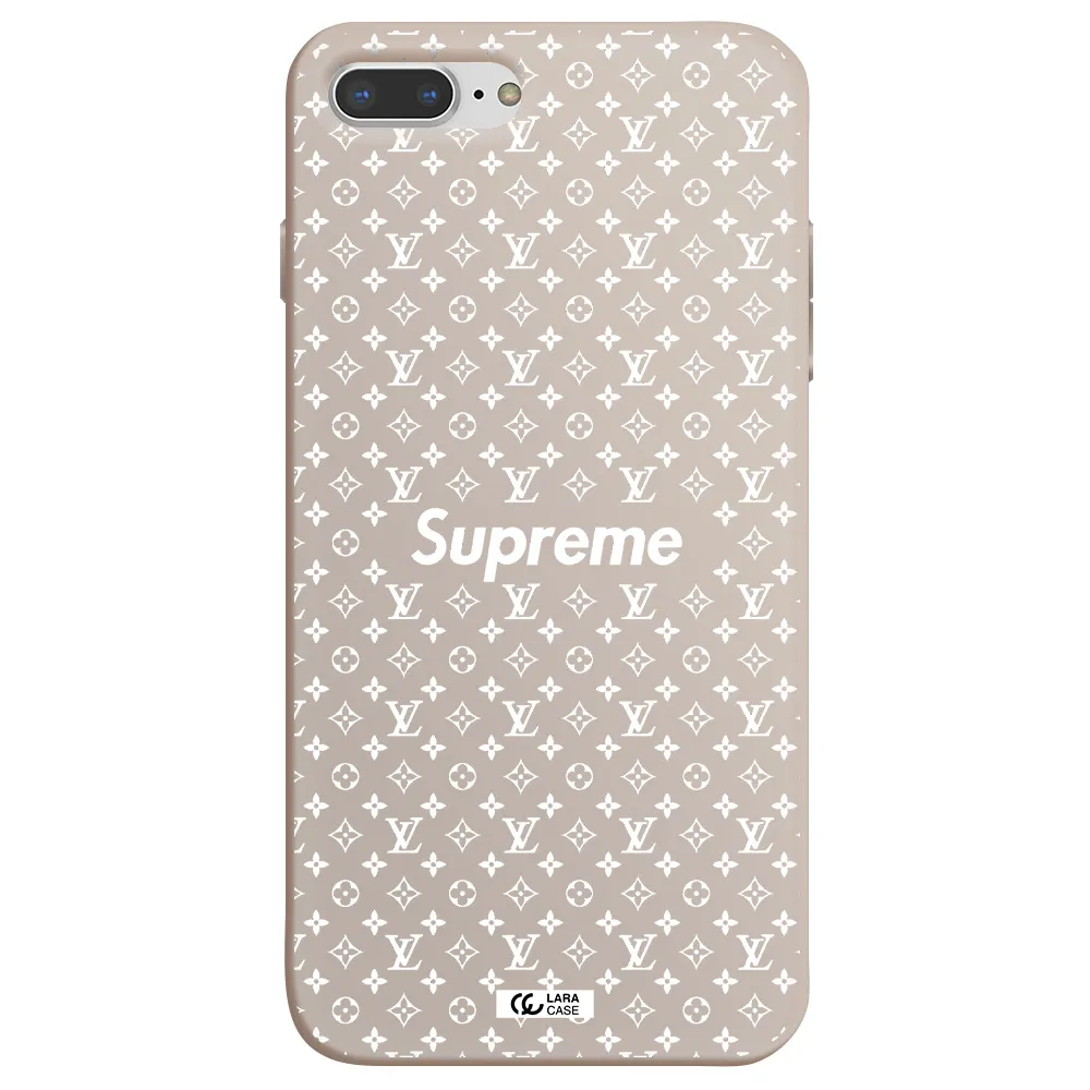 Supreme Center Apple iPhone 7 plus Silicone Stone Case