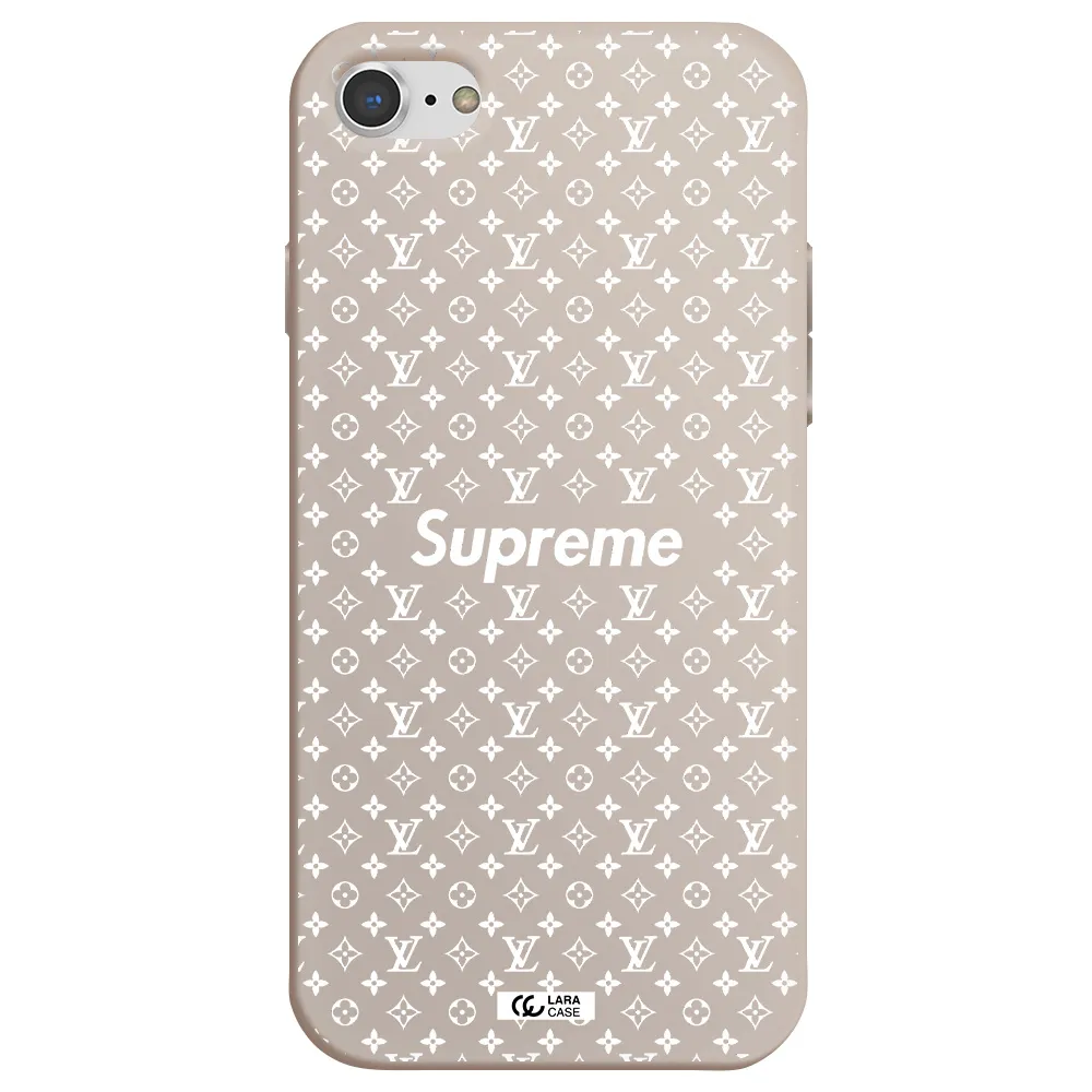 Supreme Center Apple iPhone 7 Silicone Stone Case
