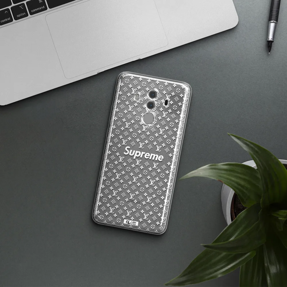 Supreme Center Huawei Mate 10 Pro Clear TPU Case