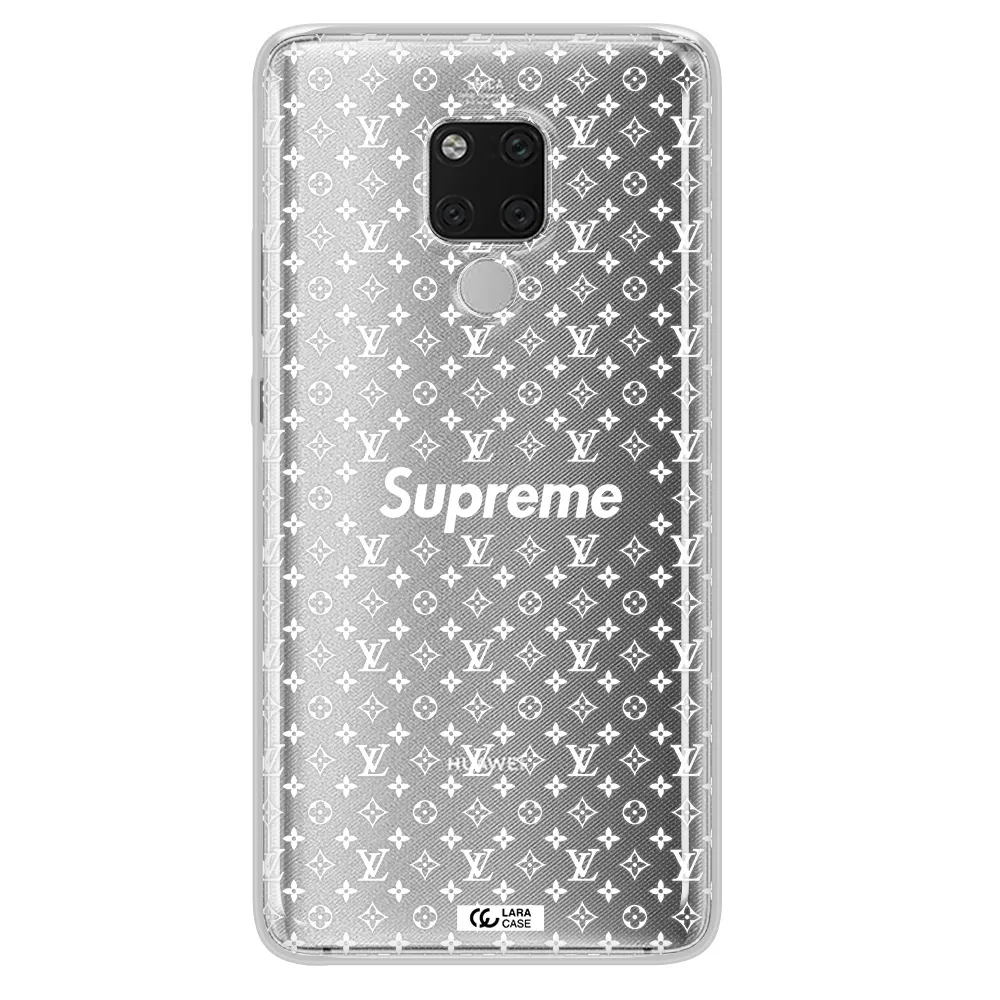 Supreme Center Huawei Mate 20X Clear TPU Case