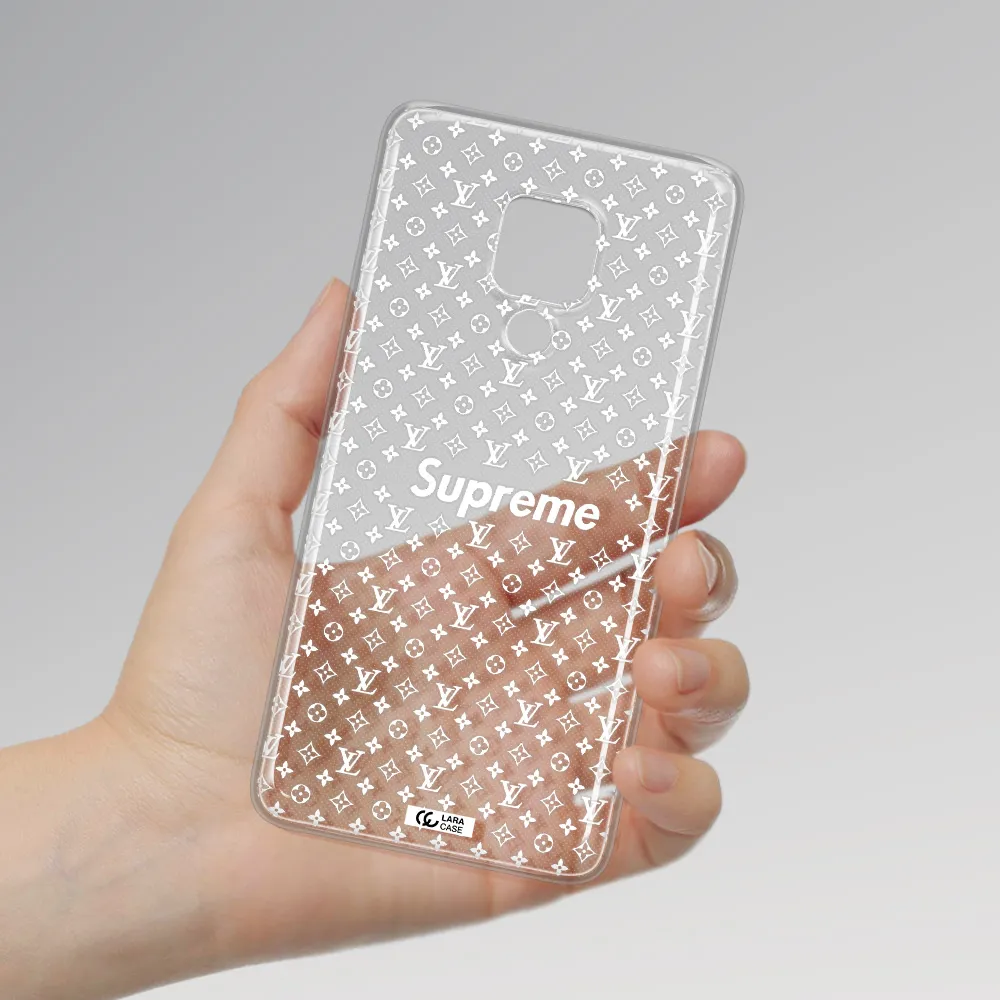 Supreme Center Huawei Mate 20X Clear TPU Case