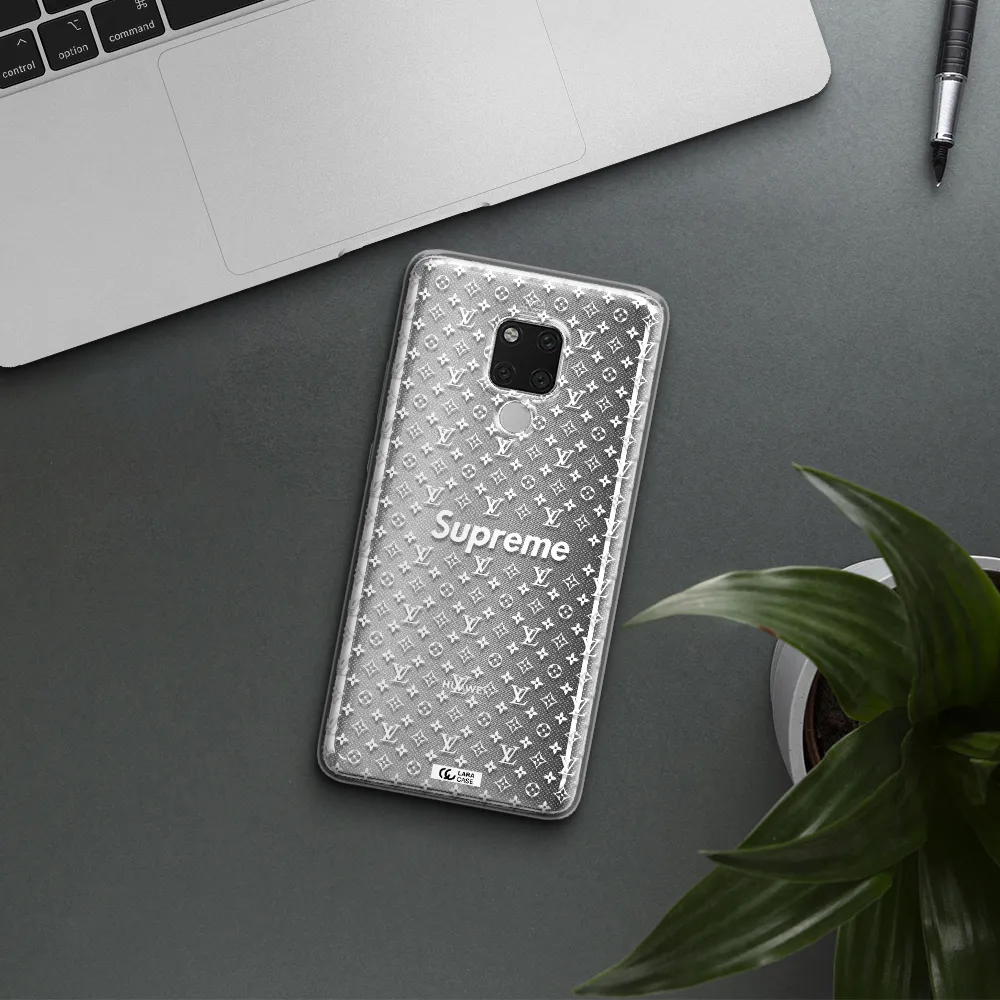 Supreme Center Huawei Mate 20X Clear TPU Case