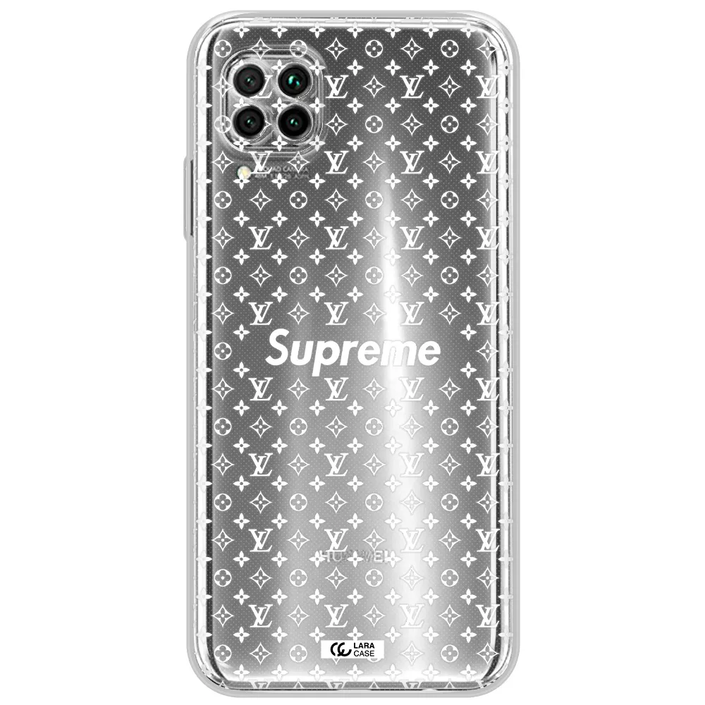 Supreme Center Huawei Nova 7I Clear Tpu Case