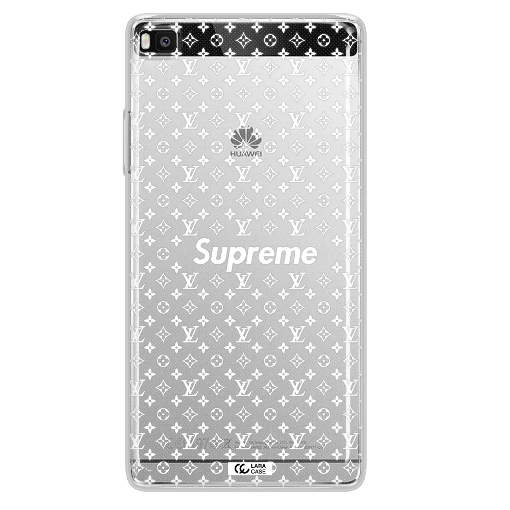 Supreme Center Huawei P8 Clear TPU Case