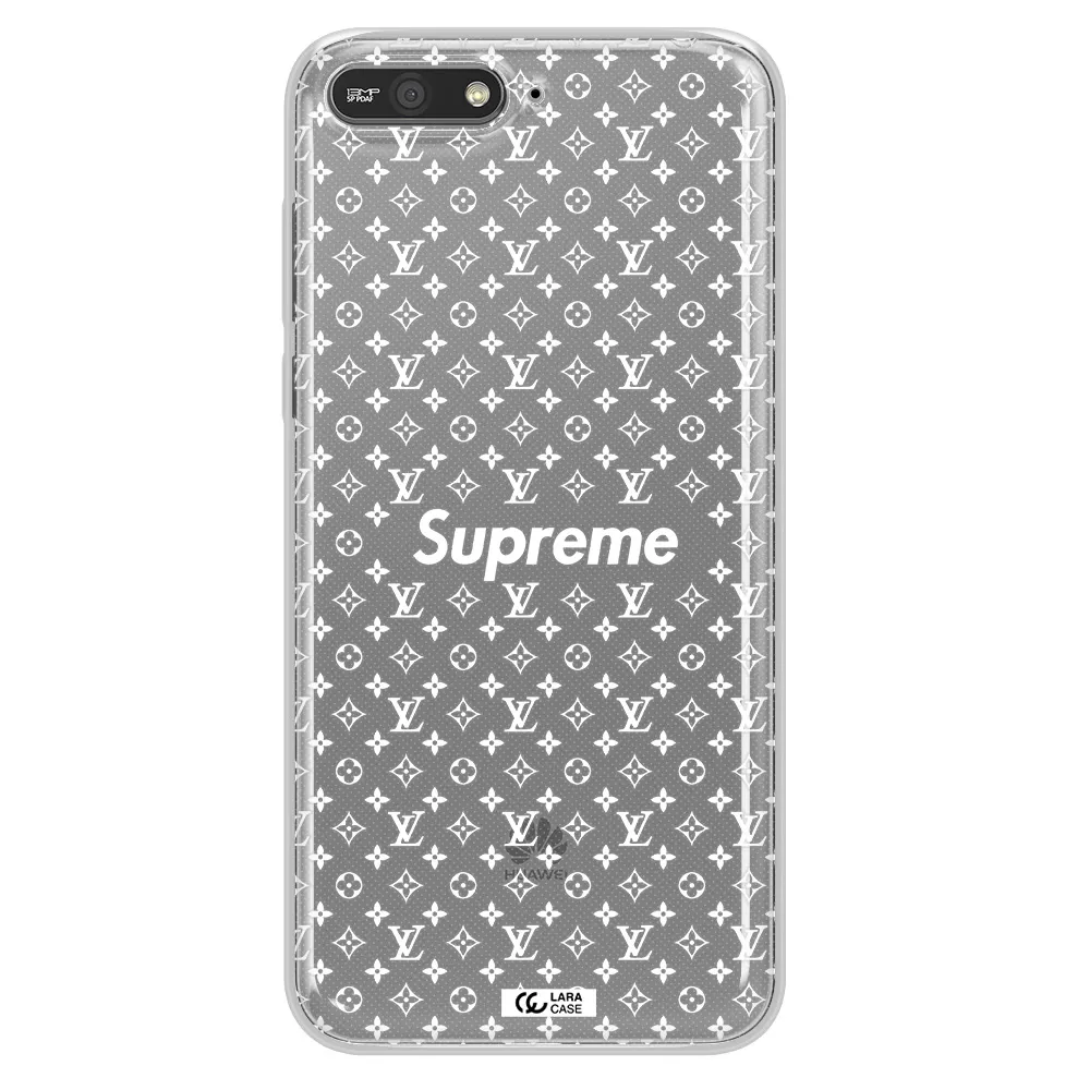 Supreme Center Huawei Y6 2018 Clear TPU Case