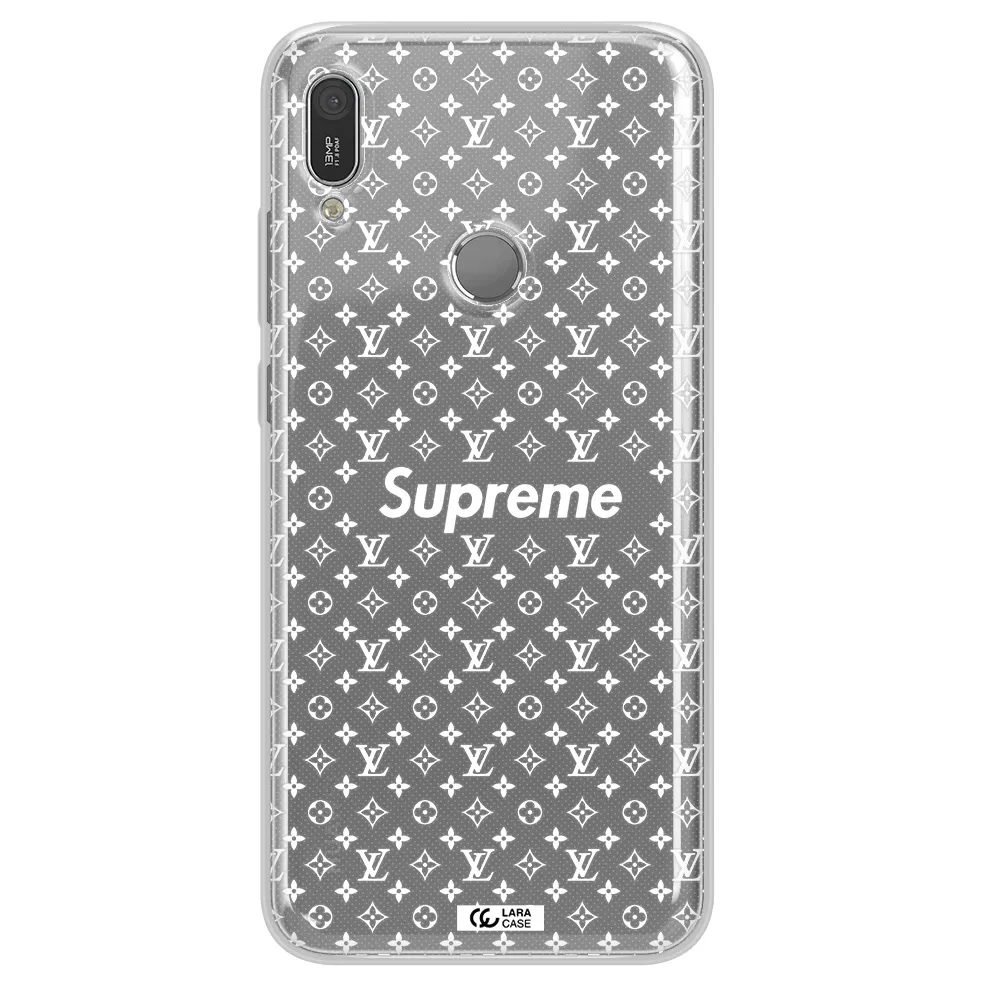 Supreme Center Huawei Y6 2019 Clear TPU Case