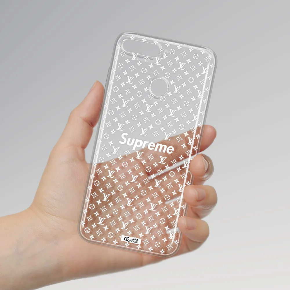Supreme Center Huawei Y6 Prime 2018 Clear TPU Case