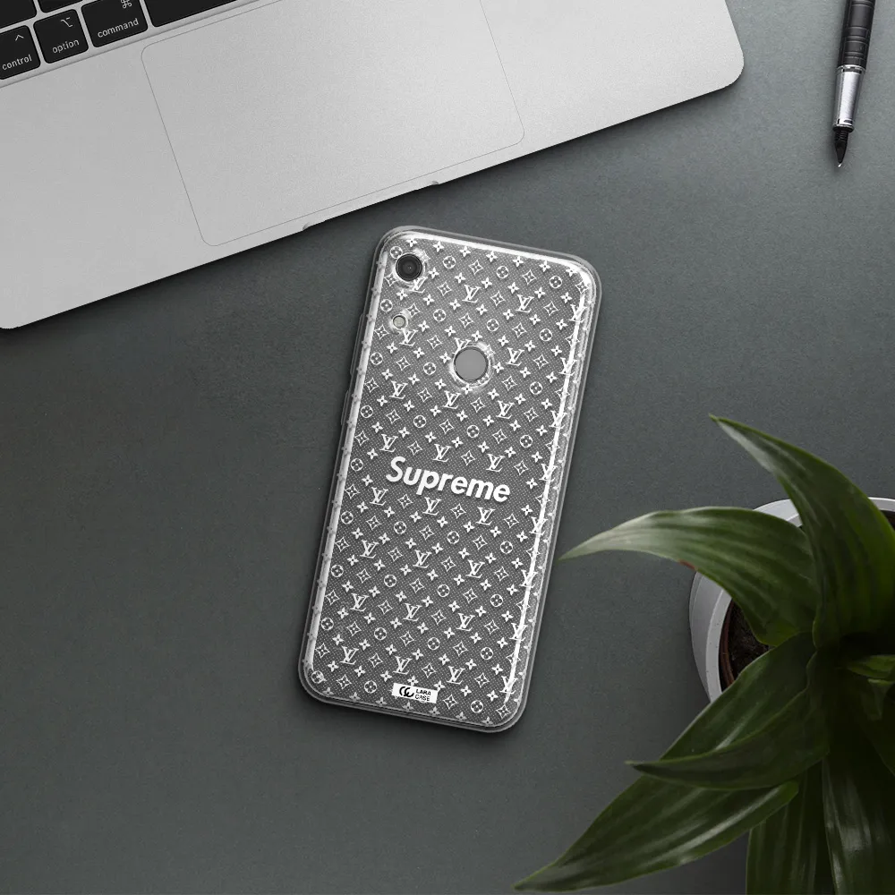 Supreme Center Huawei Y6S Clear TPU Case