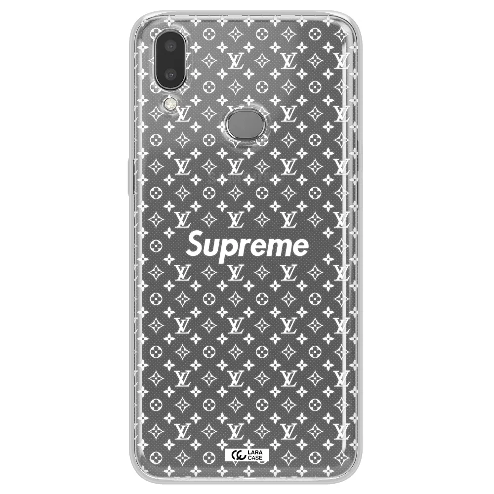 Supreme Center Samsung A10S Clear TPU Case