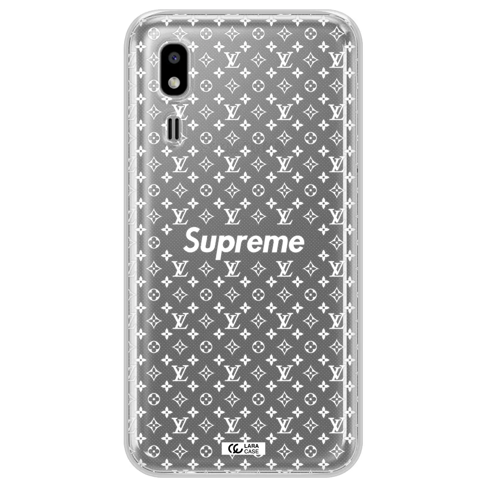 Supreme Center Samsung A2 Core Clear TPU Case