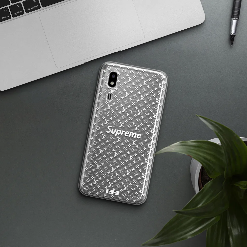 Supreme Center Samsung A2 Core Clear TPU Case
