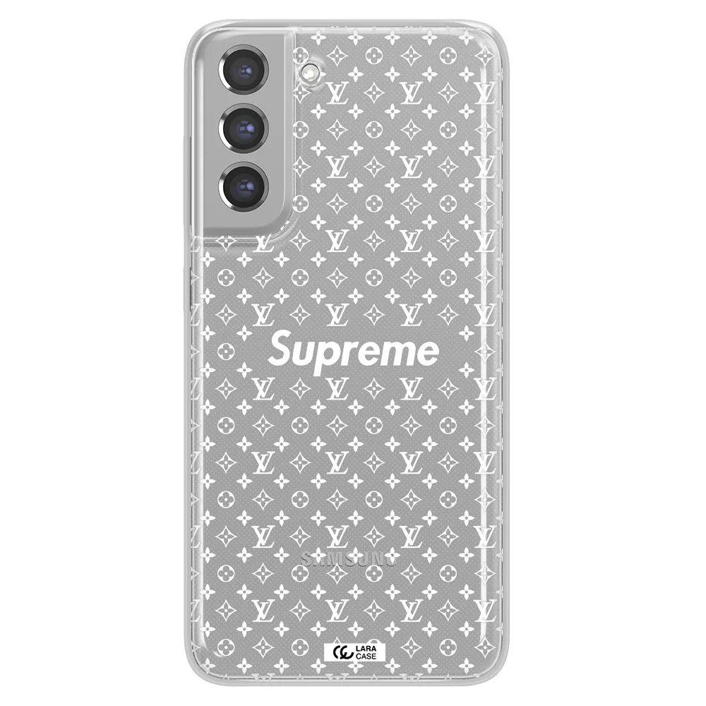 Supreme Center Samsung A21 Fe Clear TPU Case