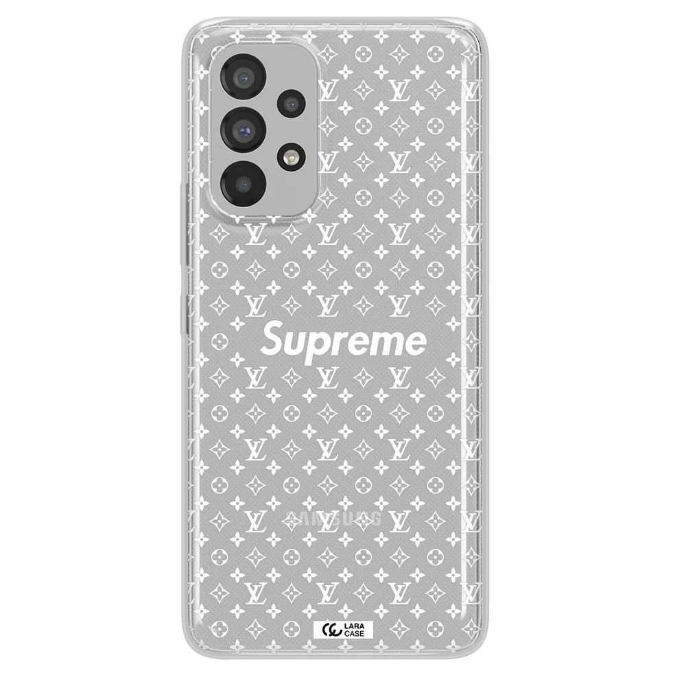 Supreme Center Samsung A53 Clear TPU Case