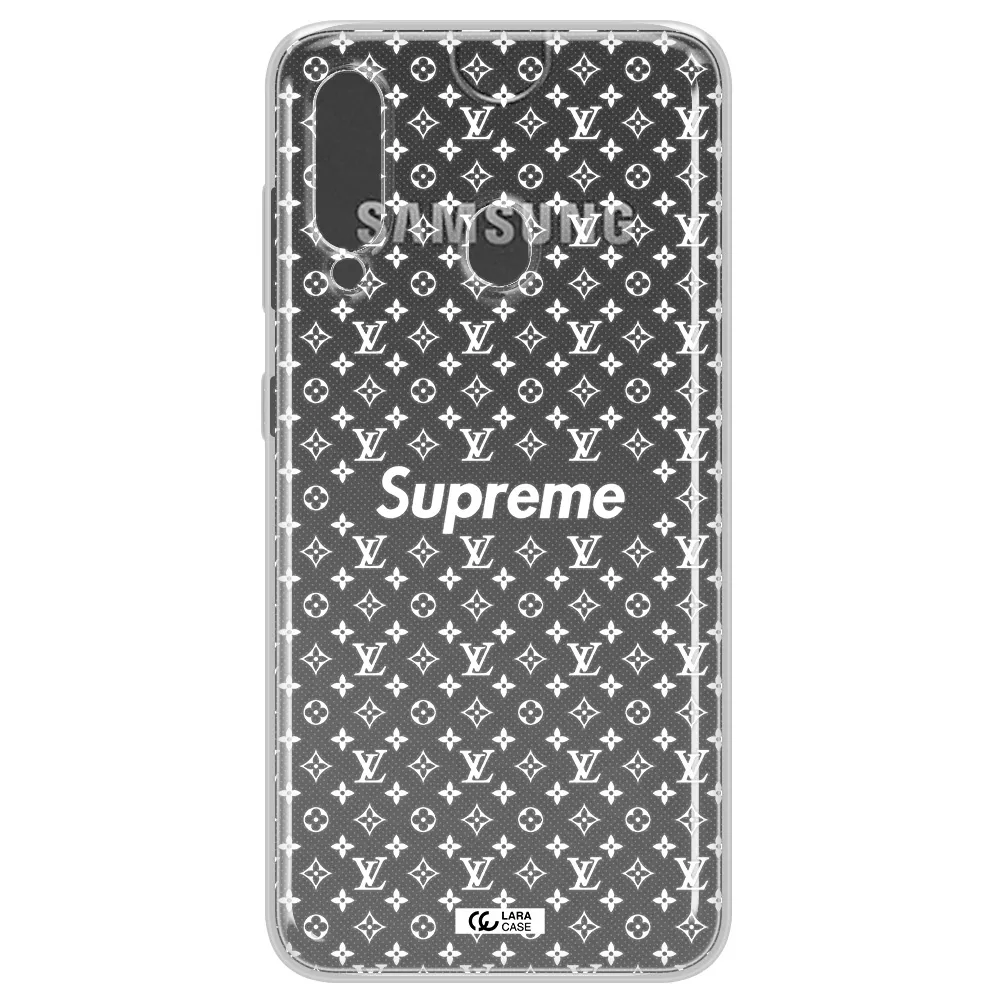 Supreme Center Samsung A60 Clear TPU Case