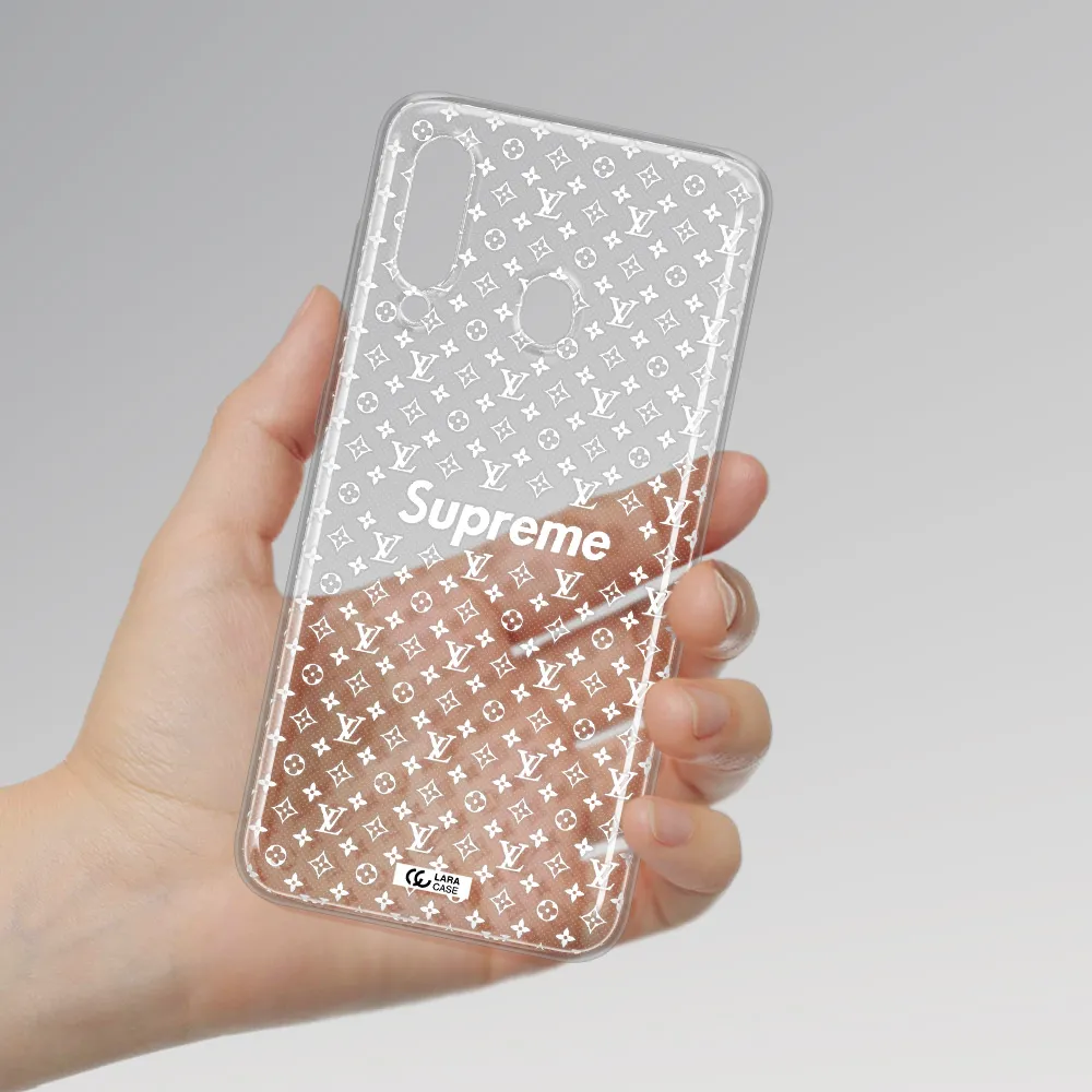 Supreme Center Samsung A60 Clear TPU Case