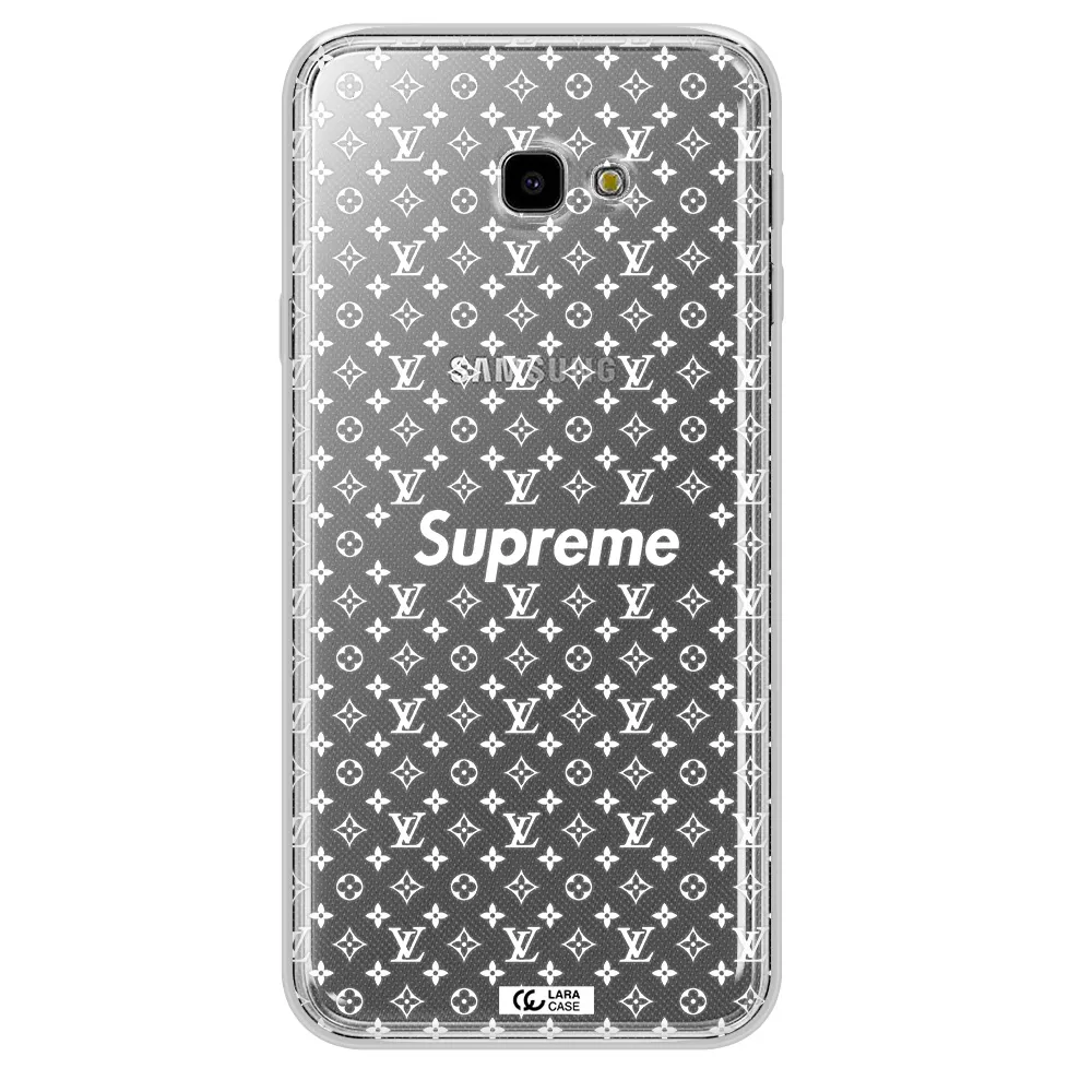 Supreme Center Samsung J4 Plus Clear TPU Case