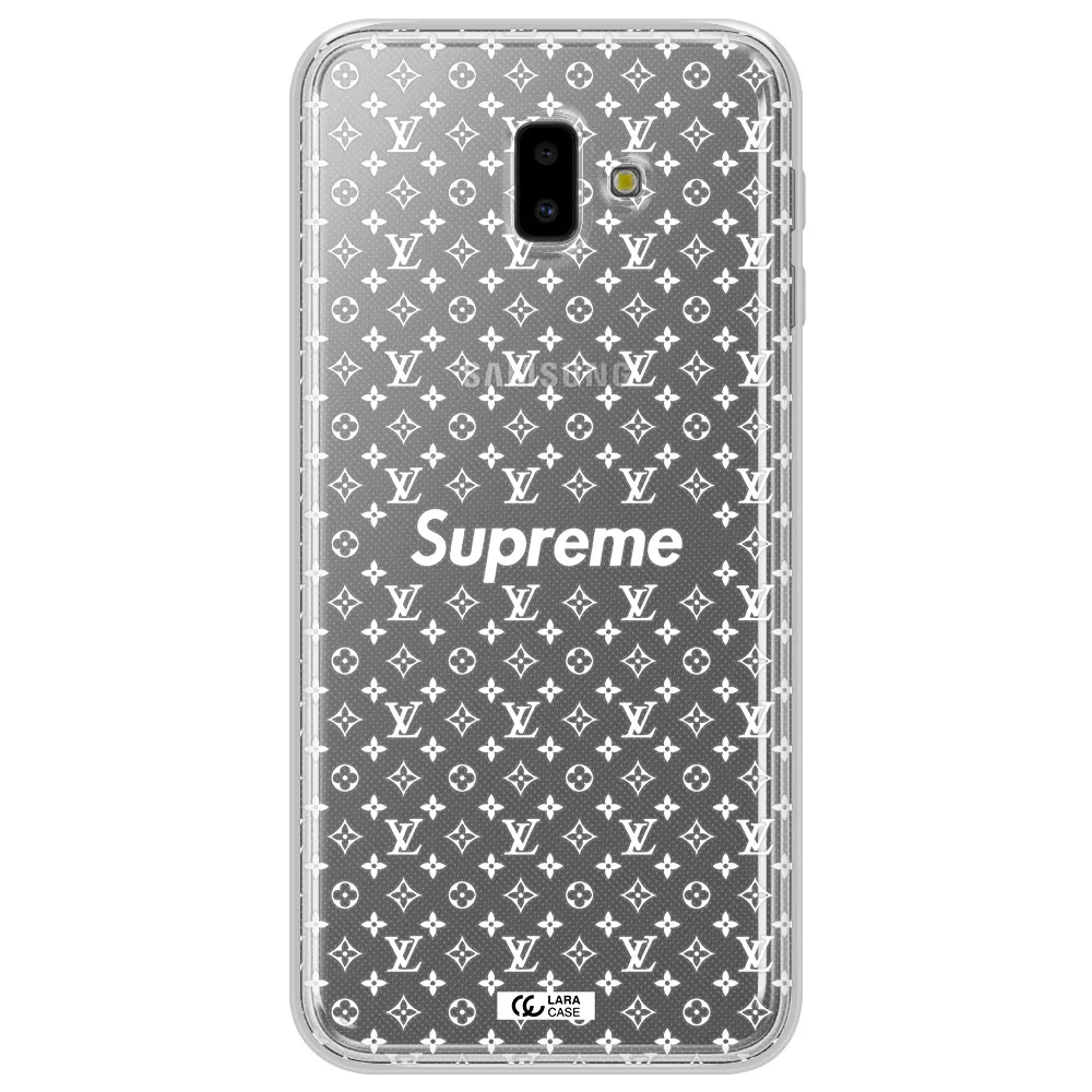 Supreme Center Samsung J6 Plus Clear TPU Case